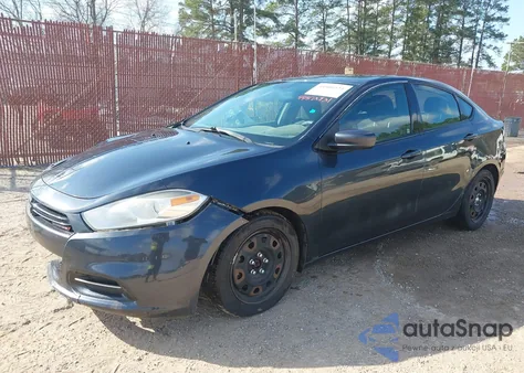 2014 Dodge Dart Se z USA, uszkodzony, nr VIN 1C3CDFAA1ED716342